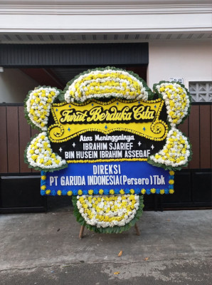 Papan Bunga Duka di Wek I