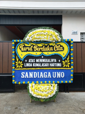 Papan Bunga Duka di Wek I